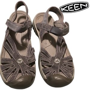 KEEN Rose Sandals Grey Women's Size 7